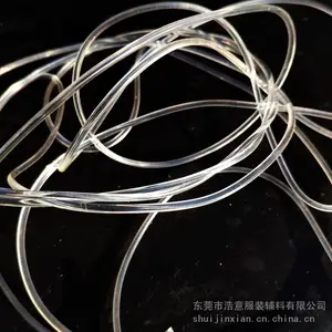 供应1.2,1.5透明咖啡色佛珠串珠线 水晶弹力线 TPU弹力绳