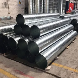 DN400不锈钢风管加工厂家 白铁风管加工 螺旋风管加工 镀锌风管