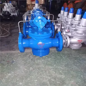 永嘉减压阀价格YK43X-25C DN350自力式压力减压阀 铸钢调节压力活塞式气体减压阀