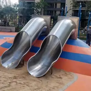 海南小区不锈钢滑梯,海口户外组合滑梯厂家