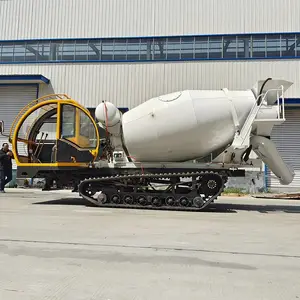 供应 混凝土运输车 久恒 链轨式水泥搅拌罐车 山地运输履带车