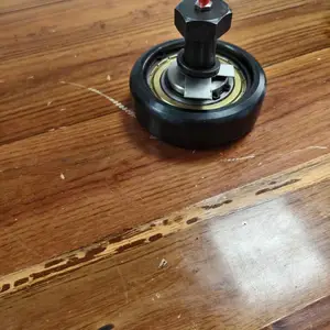 矿用单轨吊承载轮 聚氨酯包胶耐磨轨道轮 井下运输承重滚轮配件