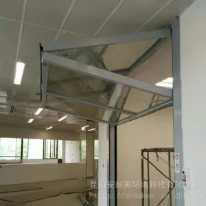 安耐美供应上海学校用SDA型电动上折叠门窗非标可定制