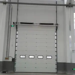 深圳厂家定制 电动防盗车库门 翻版车库门 工业滑升门 垂直提升门