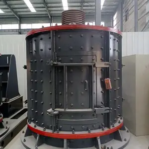 建筑垃圾石子石灰岩立轴制砂机 建筑用砂生产设备