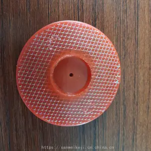 PE塑料片隧道止水板焊接用热熔垫片红色丝网垫片