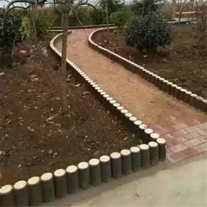��Ʒ������������·��ʯ 50/60�߷�ľ��׮ʯ Ԥ���ž�����԰����׮