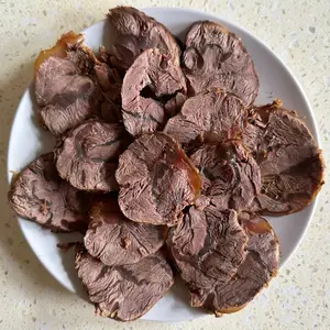 卓力丰【蒙古国鼎丰源】八成熟原味金钱腱全国发货 加工厂餐饮卤肉店可用
