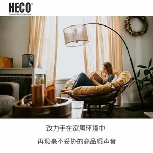 德国HECO Aurora 200P无线蓝牙5.0 低音输出 Hi-Fi书架有源音箱