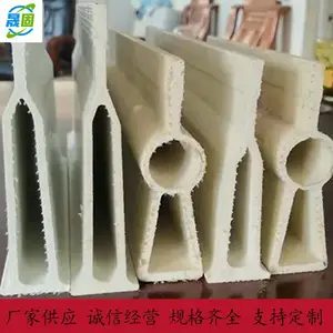 玻璃钢地板梁空心三角猪舍漏粪板支撑梁 鸡舍鸭舍产床支撑梁定制