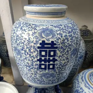 设计定制罐子图片 定做陶瓷罐子厂家 一斤装瓷器膏药罐
