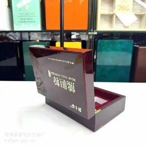 木盒加工厂 枫斗礼盒新款 虫草参木盒包装 小罐茶木盒浙江木盒厂