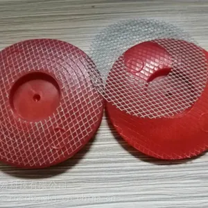 供应隧道防水板红色丝网热熔垫片网丝垫片生产厂家