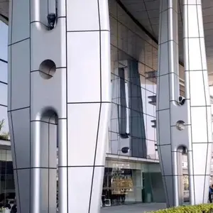 外墙铝扣板 烤漆颜色造型铝外墙板 安装墙体铝扣板