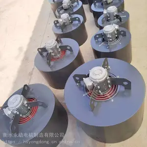 电机外置功率可自选型 HL-400-1.5Kw(2.2KW) 铝厂电机专用离心风机定做 永动自产直营