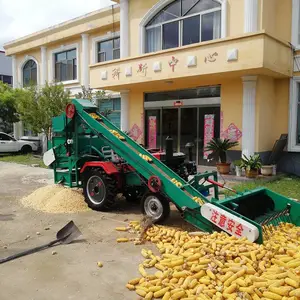 山西35马力全自动玉米脱粒机 全自动棒子脱粒机 自走式玉米脱粒机