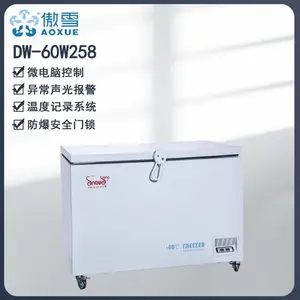 傲雪DW-60W258 -60℃卧式医用温冰箱 温环境设备