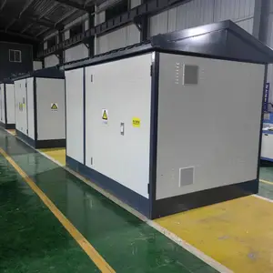 欧式箱变厂家|耐腐蚀欧式变电站充电桩箱式变压器2000KVA/10/0.4