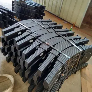 半挂车弹簧钢板 60Si2Mn材质的90x10x13规格的弹簧弓子板