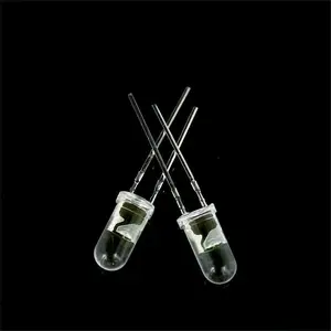 4mm高胶体灯珠F4圆头白发蓝x8.5mm高亮LED直插式发光二极管