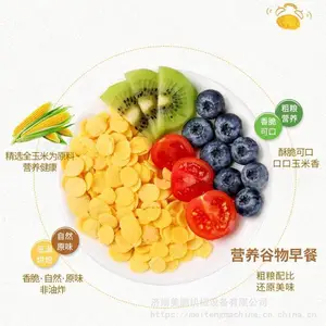 早餐休闲代餐五谷麦圈生产线 膨化玉米片加工机器