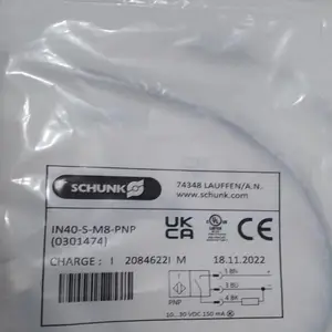 全新原装雄克传感器 IN 60/0-M8 0301493正品INK80/S 0301550