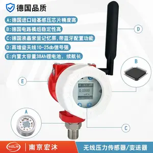 物联网定制防爆NB-IoT压力传感器仪表4G无线压力变送器LoRa控制器