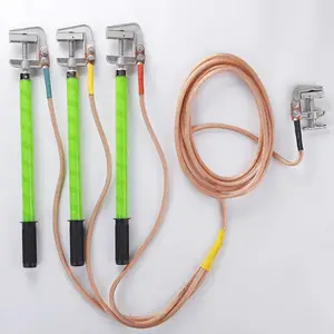 10kv��ѹ��·�ӵ���220kv��ѹ�ӵ��߽ӵذ����˱�����Я���Ͷ�·�ӵ���