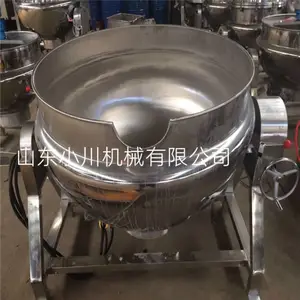 红糖熬煮夹层锅 鱿鱼仔熬煮锅 油脂熬制锅升温快