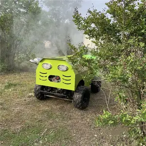 遥控自走式四轮柴油打药机 果园智能小型喷药机