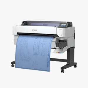 二手爱普生T5485DM T5485D A0+原装墨仓CAD蓝图 一键红章蓝图 工程图 彩图喷墨绘图仪