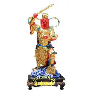 火德星君神像图片 上古大神火神爷神像 火神祝融 王灵官神像 极彩古彩工艺雕刻厂