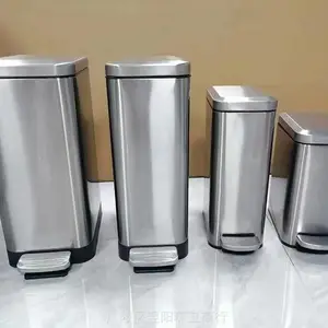 深圳是医院医疗垃圾桶,不锈钢室内垃圾桶,洗手间脚踩垃圾桶