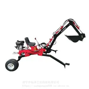 2轮蜘蛛微型挖掘机 小型农用挖土机 多功能挖掘机