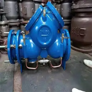 LHS745X-10Q低阻力倒流防止器倒流防止器 LHS745X -10Q DN65球墨铸铁法兰低阻力倒流防止器