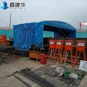 连云港海州推拉移动式帐篷电动推拉雨蓬图片