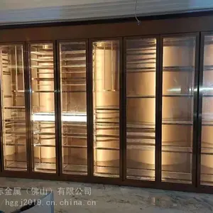 家用红酒柜定制 酒架酒吧 不锈钢酒柜定制恒温 厂家直销