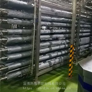 供应乳制品保温套,巴氏杀菌隔热套,管道保温套,淄博热盾,方便拆装,节约成本