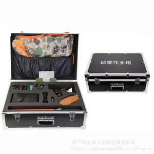 侦查作业箱 应急维稳救援装备器材 安检工具铝合金应急侦察手提箱