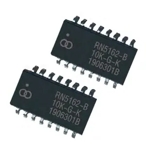 国之航 RN5162 型双列表面贴装厚膜固定电阻网络网络功率1.28W 元件极限电压50V 工作温度范围-55-125度 电阻器特