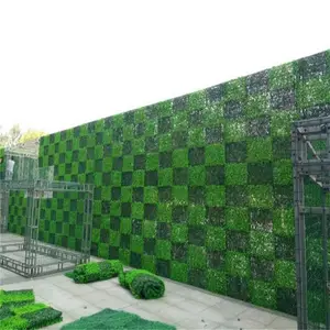 绿达绿植装饰仿真假草坪户外围挡造型橱窗阳台壁挂塑料人造植物墙