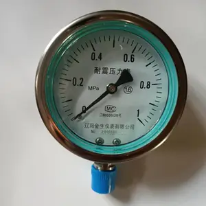 压力表、不锈钢压力表、304不锈钢耐震压力表、316耐震压力表厂家