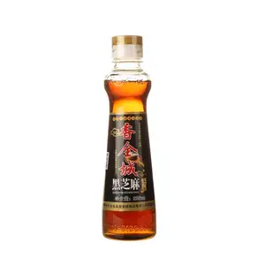 大名香全城黑芝麻小磨香油黑芝麻油256ml/瓶大名府县香油批发