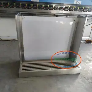 L型厕所不锈钢小便槽公共卫生间不锈钢小便池