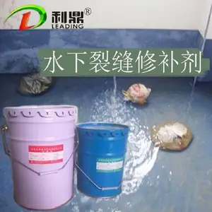 利鼎水性环氧腻子修补膏 潮湿明水地面湿环境堵漏胶坑洞修补膏