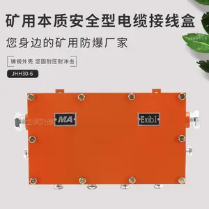 8通30对大口径接线分支 JHH30-6矿用本安型电路用接线盒