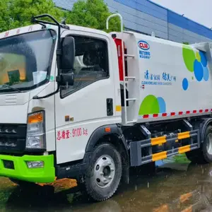 厂家现货 7立方纯电动压缩垃圾车 市政环卫新能源垃圾转运车 可分期