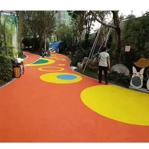 学校幼儿园专用EPDM颗粒塑胶地面