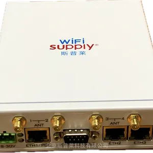四足机器狗大功率工业无线组网 5G/4G双无线通信终端 双无线通道无缝切换 双链路无线主备 双链路无线聚合 叠 加