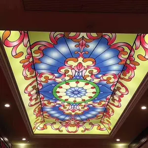 湖南柔软天花软膜工程 透光膜 展会拉膜吊顶 UV卷材打印机